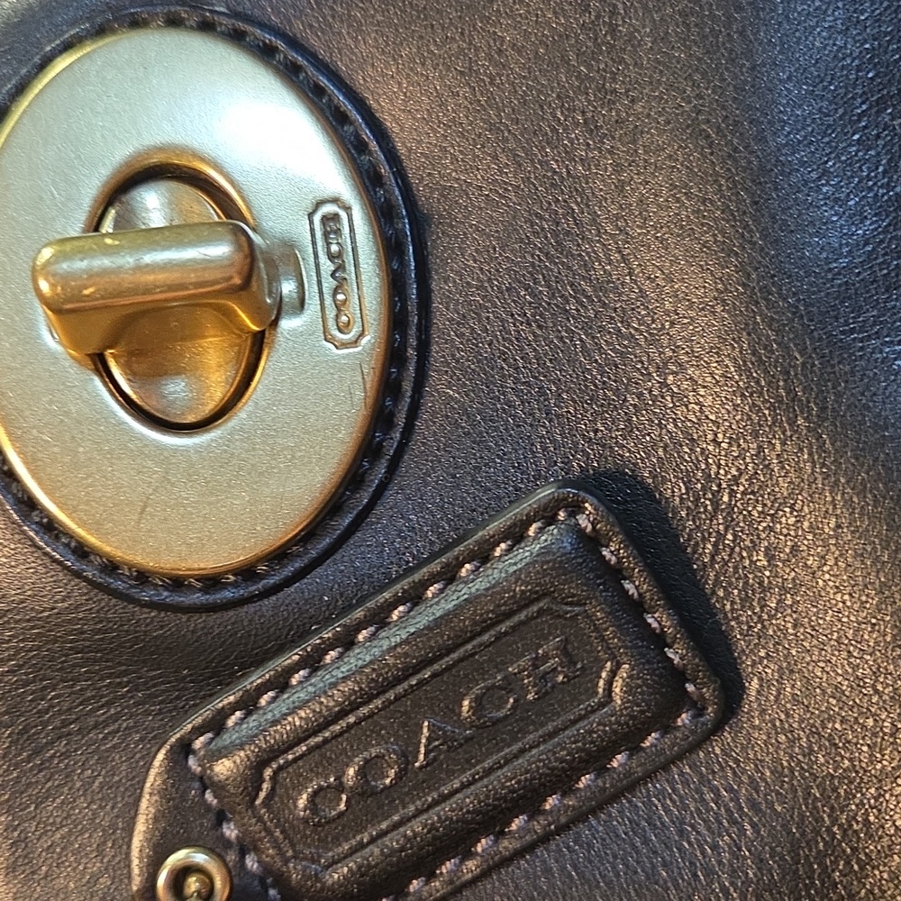 Coach Madelaine Satchel Shoulder Bag Purse Vintage 11553 - Picture 2 of 16
